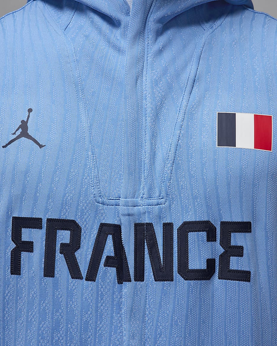 France Men's Jordan Dri-FIT ADV Basketball Game Jacket